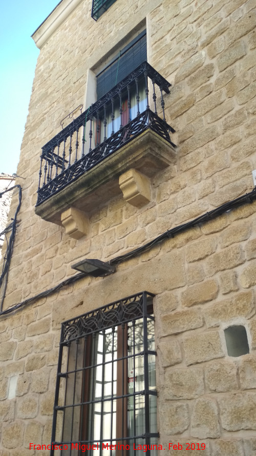 Casa de la Avenida Virgen de la Consolacin n 22 - Casa de la Avenida Virgen de la Consolacin n 22. Balcn y reja