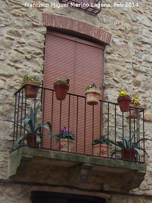 Casa de la Calle Guillermo Manjn n 16 - Casa de la Calle Guillermo Manjn n 16. Balcn