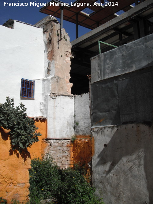 Palacio de Los Uribes - Palacio de Los Uribes. Resto de muro