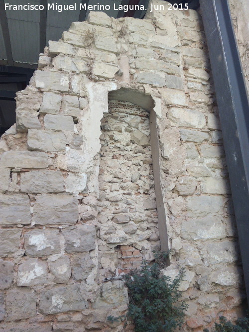 Palacio de Los Uribes - Palacio de Los Uribes. Ventana cegada u hornacina