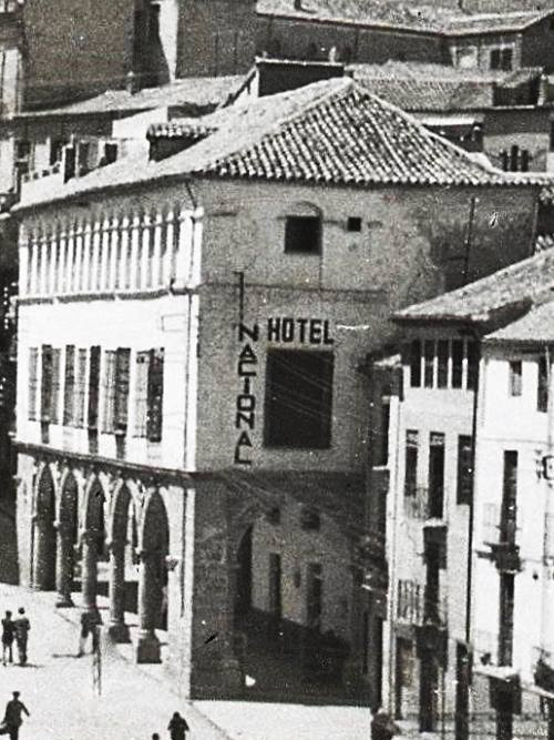 Palacio de Los Vilches - Palacio de Los Vilches. Foto antigua IEG