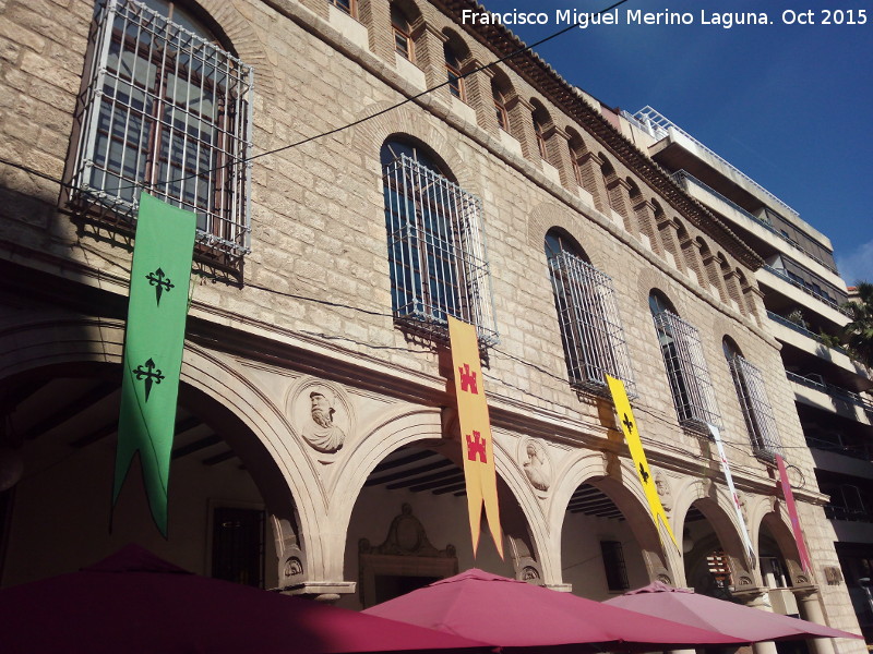 Palacio de Los Vilches - Palacio de Los Vilches. Adornado para el Mercadillo Medieval