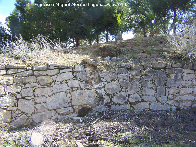 Estanque de Torrechantre - Estanque de Torrechantre. Paredes de piedra