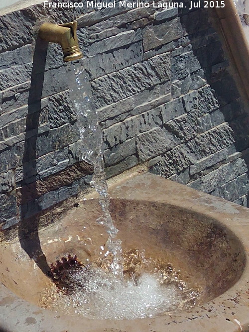 Fuente de la Carretera de Valdepeas - Fuente de la Carretera de Valdepeas. Cao