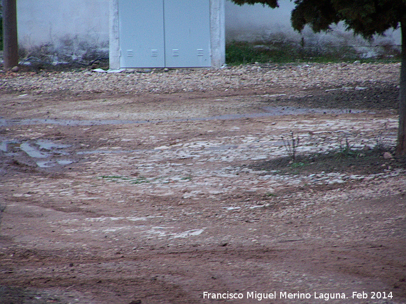 Cortijo El Romano - Cortijo El Romano. Empedrado