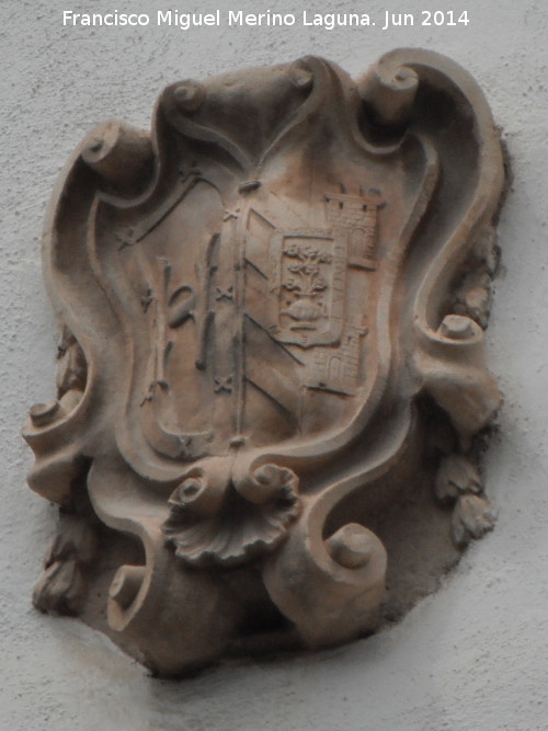 Palacio Surez del guila - Palacio Surez del guila. Escudo de los Palomino y enlaces
