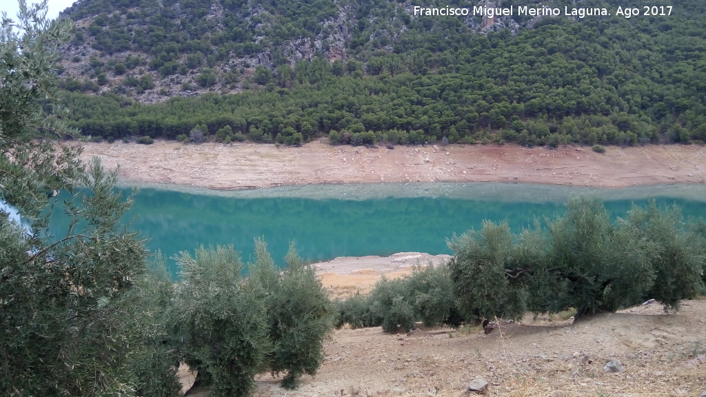 Pantano del Quiebrajano - Pantano del Quiebrajano. Desde El Parrizoso