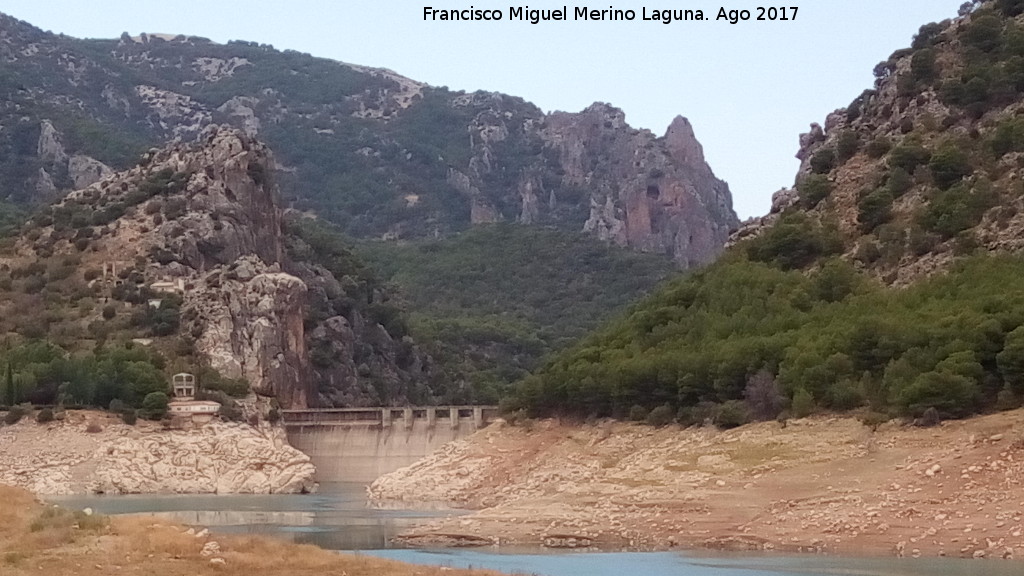 Pantano del Quiebrajano - Pantano del Quiebrajano. En sequa