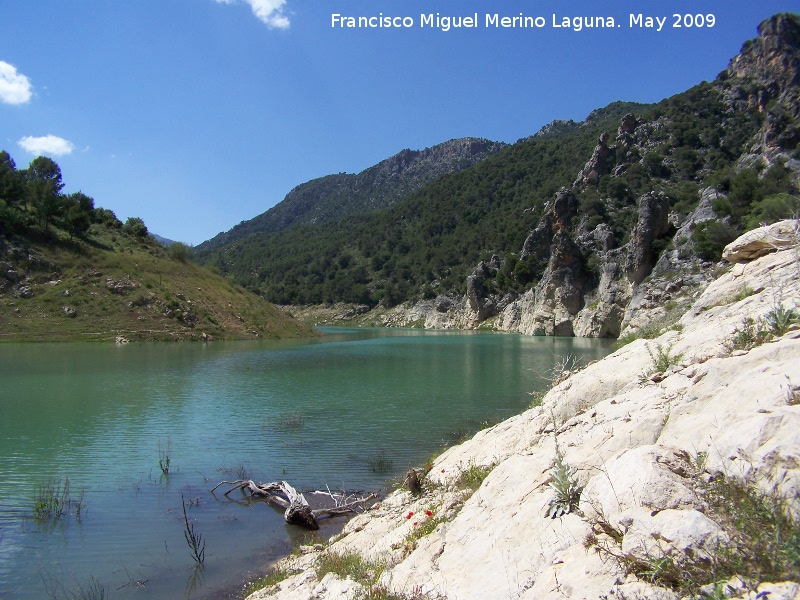 Pantano del Quiebrajano - Pantano del Quiebrajano. Colas del pantano