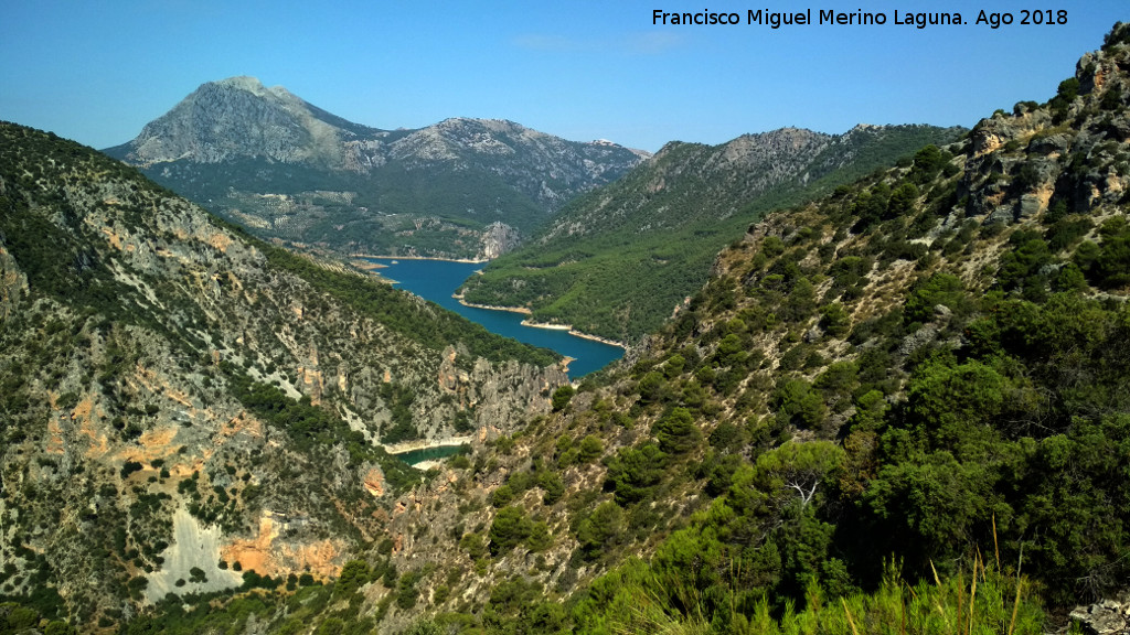 Pantano del Quiebrajano - Pantano del Quiebrajano. Desde la Caada del Sabinar