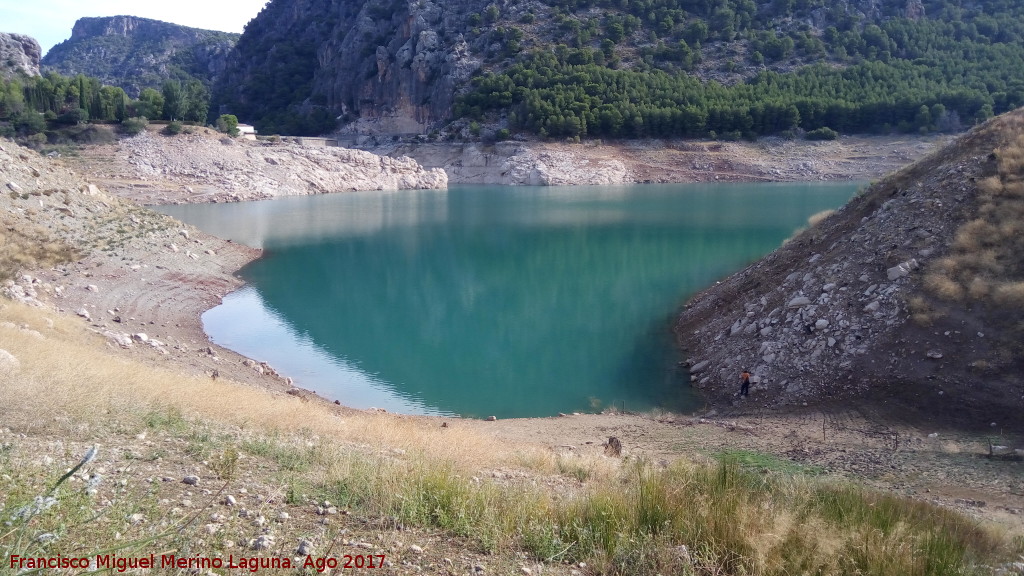 Pantano del Quiebrajano - Pantano del Quiebrajano. Desde El Parrizoso