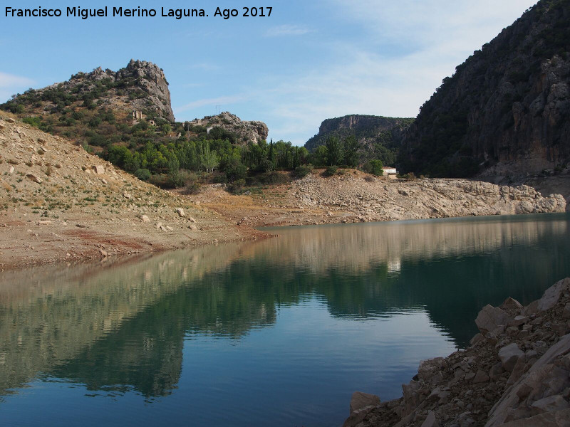 Pantano del Quiebrajano - Pantano del Quiebrajano. Desde la Isla del Quiebrajano