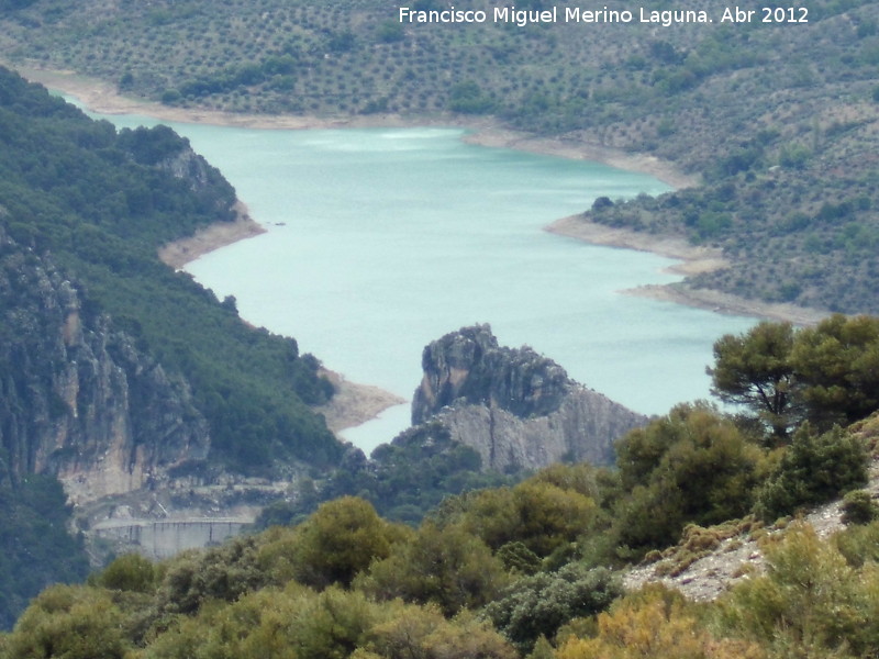 Pantano del Quiebrajano - Pantano del Quiebrajano. Desde Pea Blanca