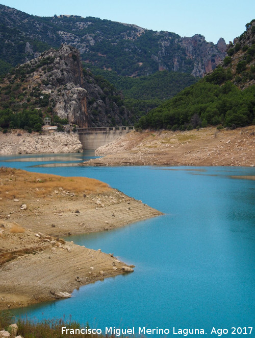 Pantano del Quiebrajano - Pantano del Quiebrajano. En sequa