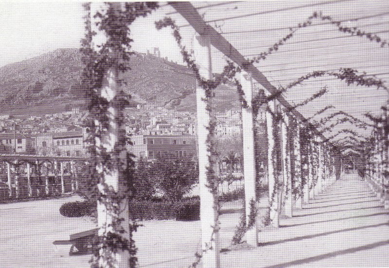 Parque de la Concordia - Parque de la Concordia. Hacia 1955