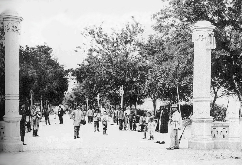 Paseo de la Estacin - Paseo de la Estacin. Aos 20