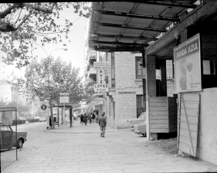 Paseo de la Estacin - Paseo de la Estacin. Foto antigua