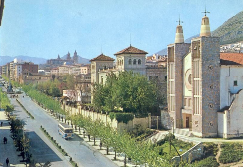 Paseo de la Estacin - Paseo de la Estacin. Foto antigua