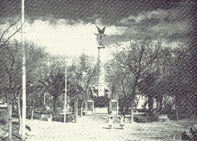 Paseo de la Estacin - Paseo de la Estacin. Foto antigua