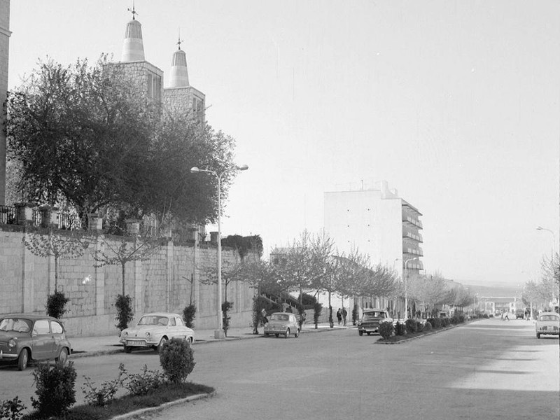 Paseo de la Estacin - Paseo de la Estacin. Foto antigua