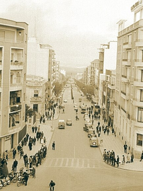 Paseo de la Estacin - Paseo de la Estacin. Foto antigua