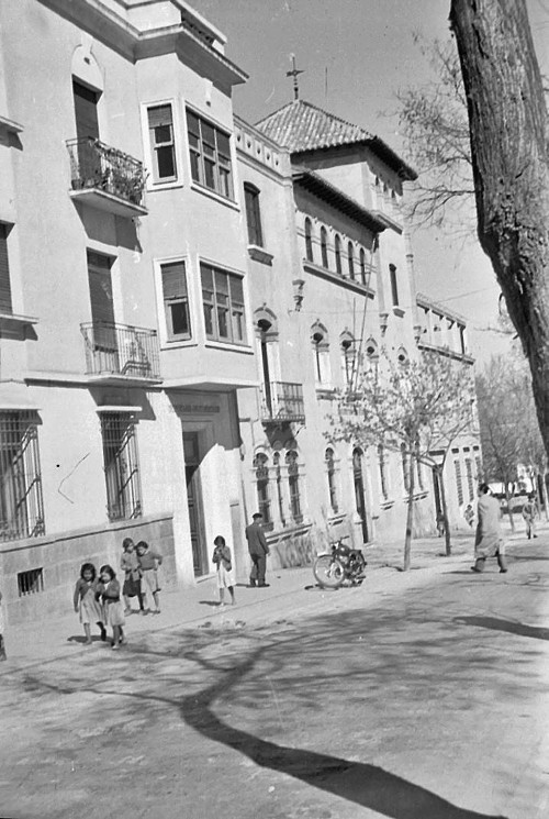 Paseo de la Estacin - Paseo de la Estacin. Foto antigua. Archivo IEG