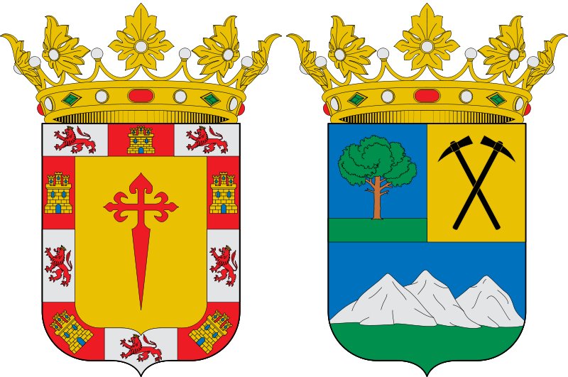 Escudo de Santiago de la Espada y Pontones - Escudo de Santiago de la Espada y Pontones. 