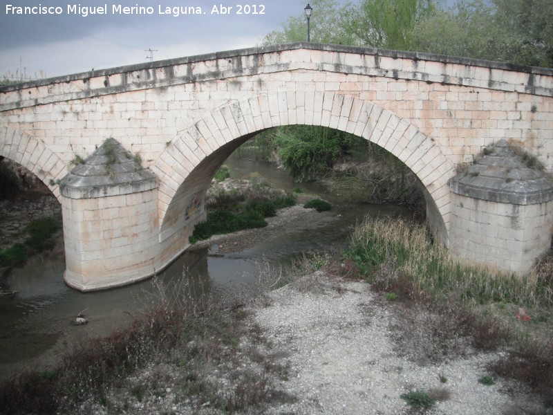 Puente Tablas - Puente Tablas. Ojo central
