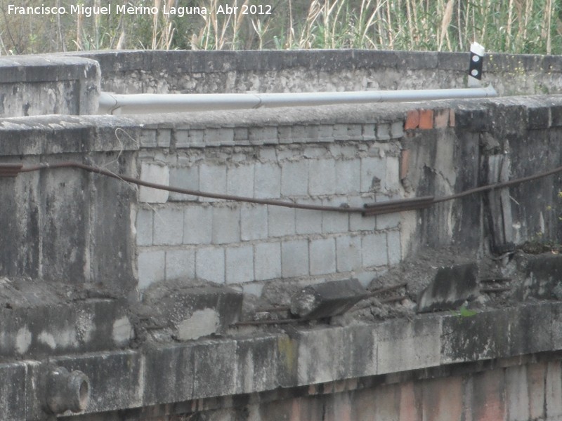 Puente Nuevo - Puente Nuevo. Psima reconstruccin