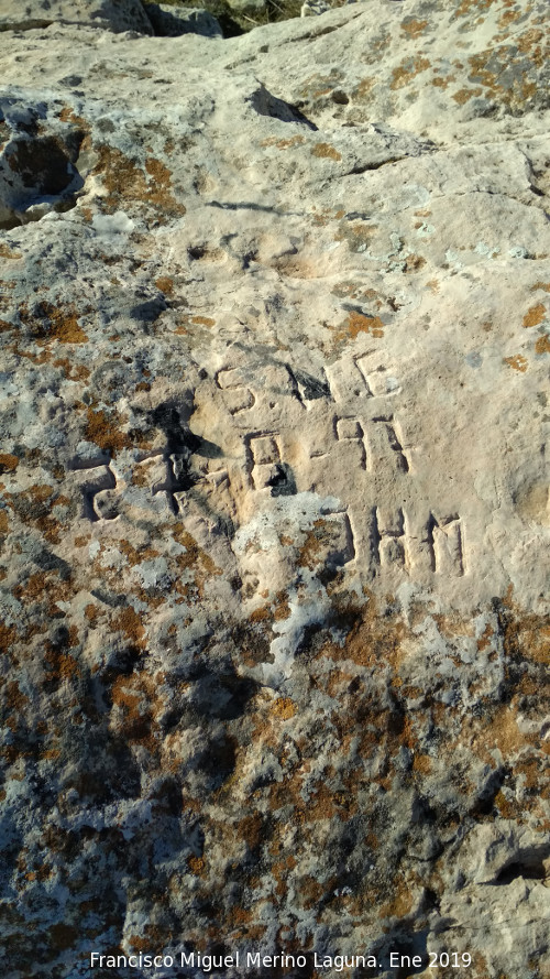 La Pea - La Pea. Inscripcin en la cumbre