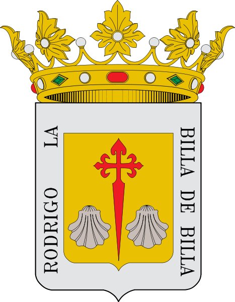 Escudo de Villarrodrigo - Escudo de Villarrodrigo. 