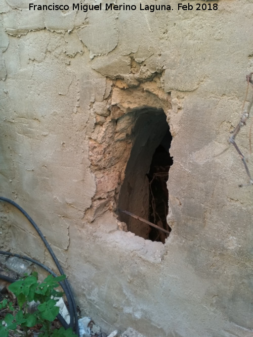 Torre de Sancho Iiguez - Torre de Sancho Iiguez. Puerta semicegada