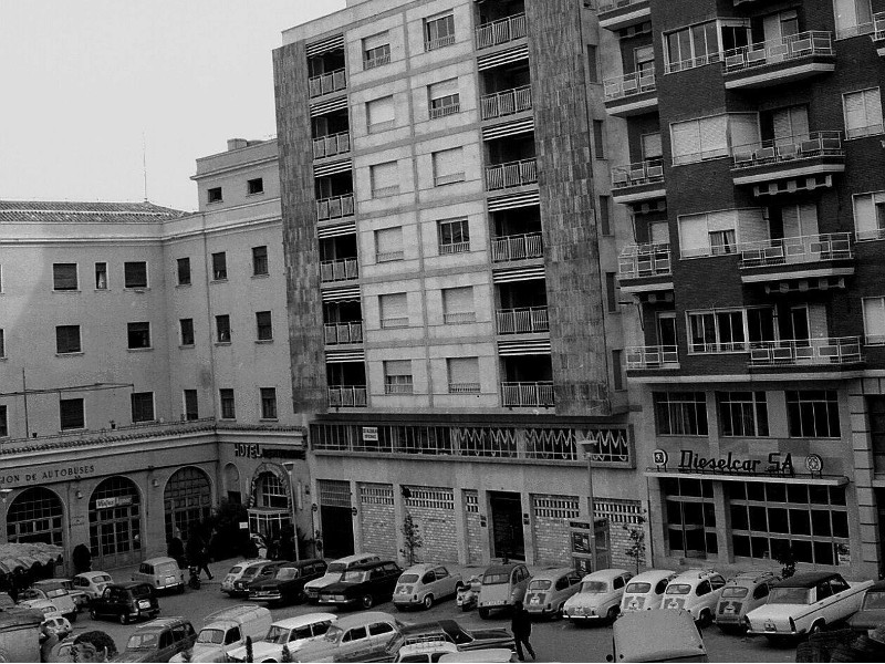 Plaza de la Libertad - Plaza de la Libertad. Foto antigua