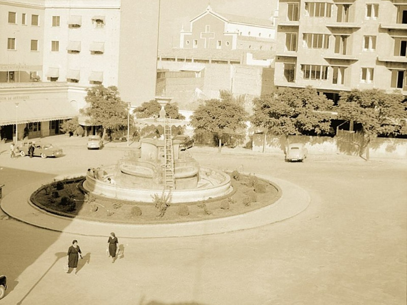 Plaza de la Libertad - Plaza de la Libertad. Foto antigua