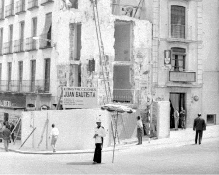 Plaza de la Constitucin - Plaza de la Constitucin. Foto antigua. Desde Bernab Soriano