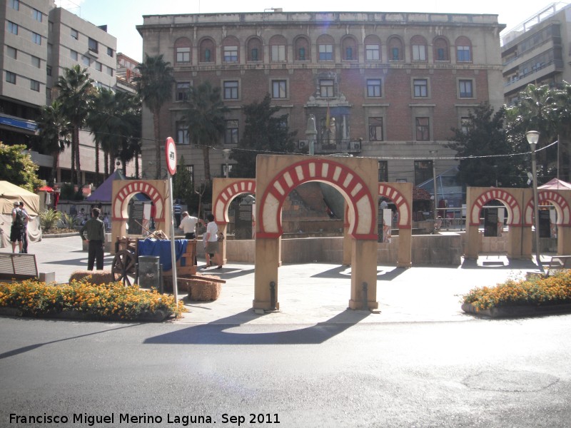 Plaza de la Constitucin - Plaza de la Constitucin. En las Jornadas Medievales
