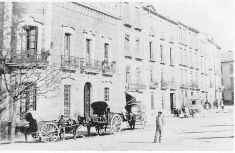 Plaza de la Constitucin - Plaza de la Constitucin. Foto antigua