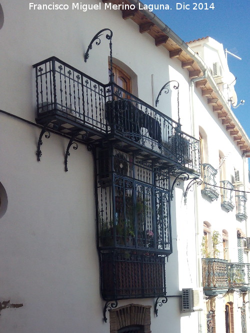 Casa de la Calle Josefa Segovia n 1 - Casa de la Calle Josefa Segovia n 1. Balcones