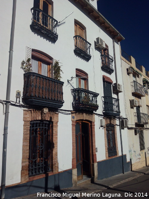 Casa de la Calle Josefa Segovia n 1 - Casa de la Calle Josefa Segovia n 1. Fachada