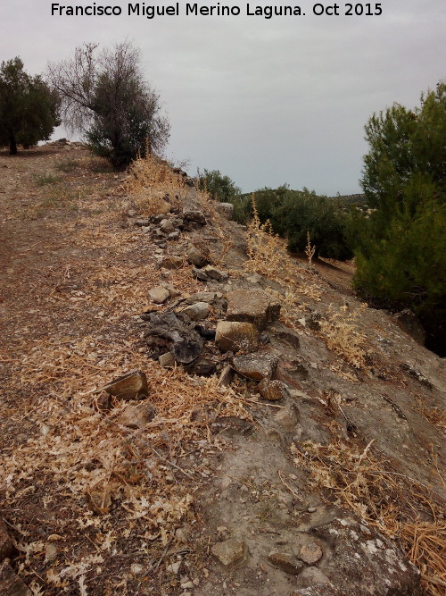 Torreparedones. Muralla - Torreparedones. Muralla. 