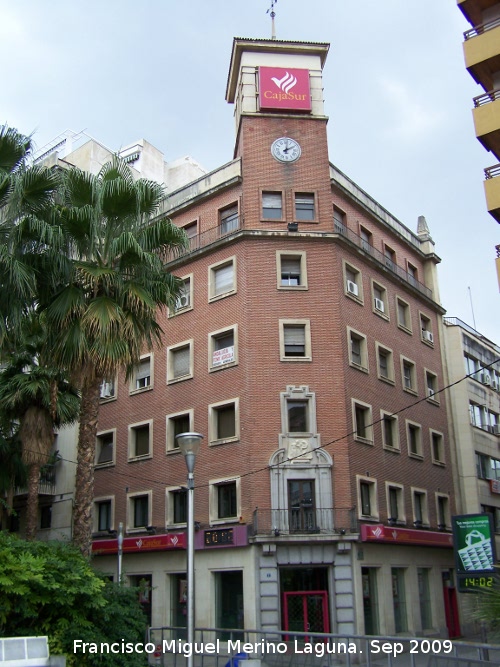 Edificio de la Caja de Ahorros de Crdoba - Edificio de la Caja de Ahorros de Crdoba. 