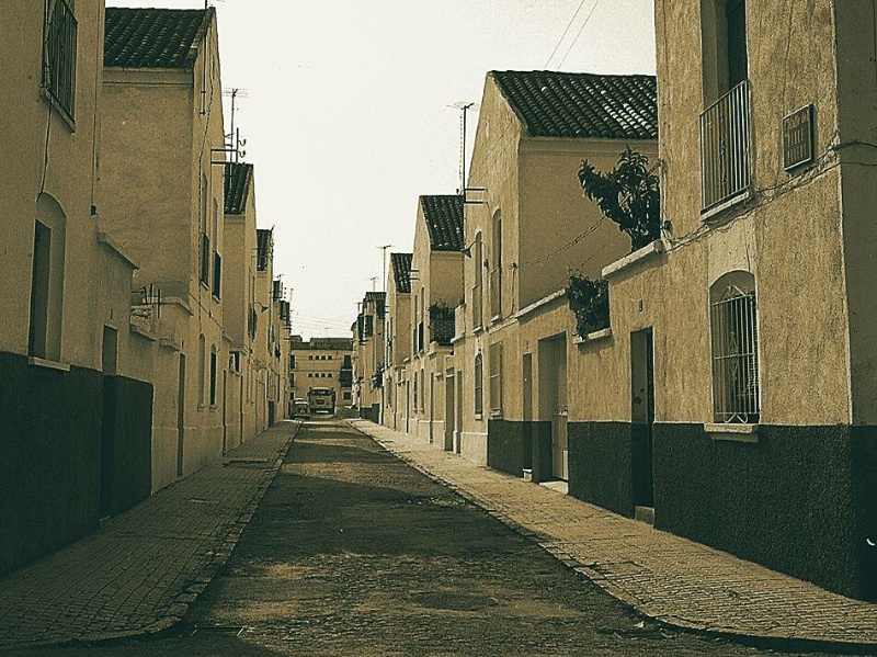 Calle Pedre Poveda - Calle Pedre Poveda. Foto antigua