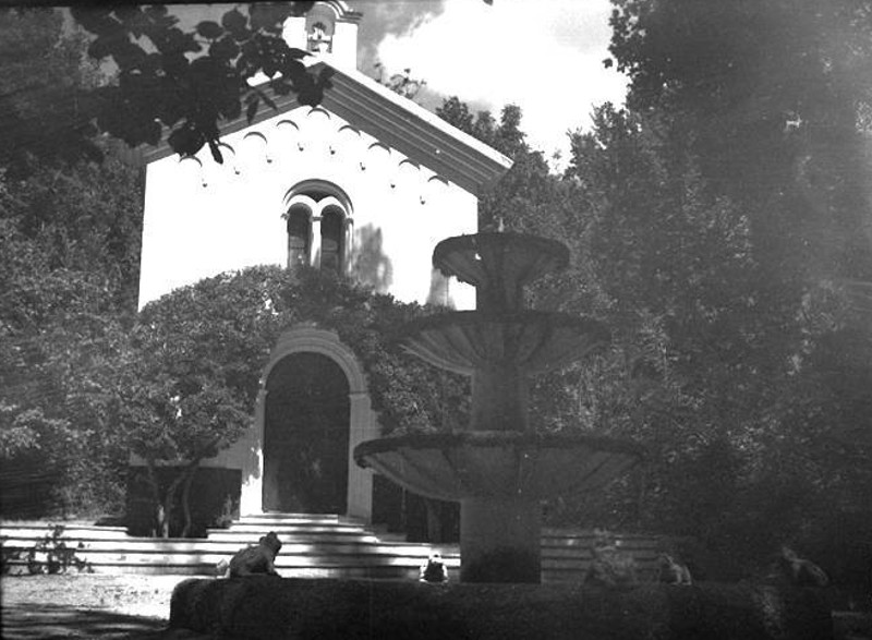 Iglesia de Mata Bejid - Iglesia de Mata Bejid. Foto antigua