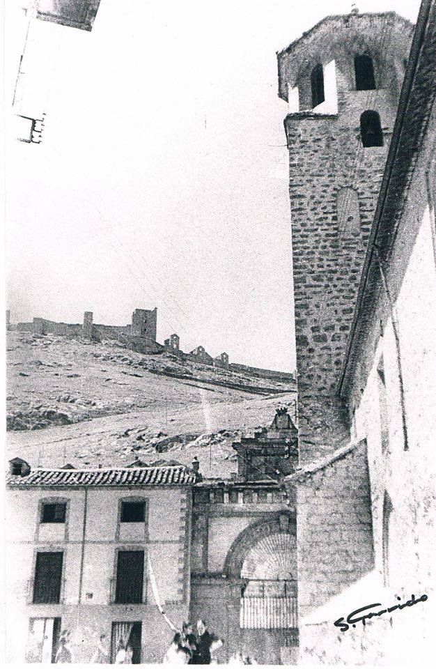 Plaza de la Magdalena - Plaza de la Magdalena. Foto antigua