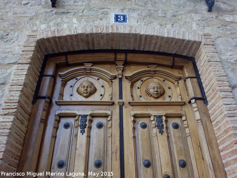 Casa de la Plaza de San Bartolom n 3 - Casa de la Plaza de San Bartolom n 3. Puerta