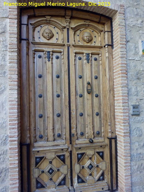 Casa de la Plaza de San Bartolom n 3 - Casa de la Plaza de San Bartolom n 3. Puerta