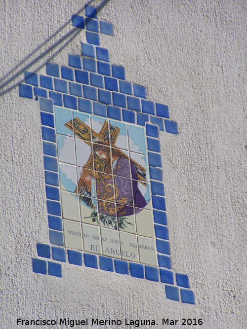 Casera de San Rafael - Casera de San Rafael. Azulejos de El Abuelo
