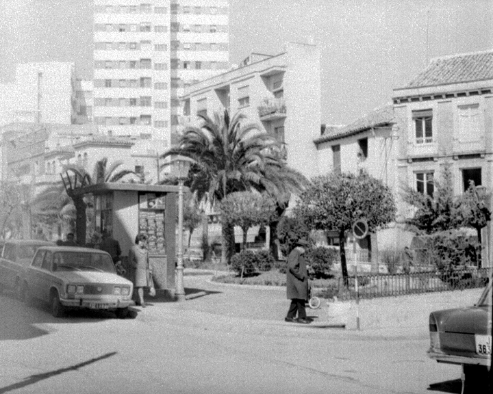 Plaza de los Jardinillos - Plaza de los Jardinillos. Foto antigua