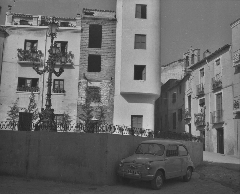 Plaza de San Agustn - Plaza de San Agustn. Foto antigua. Archivo IEG