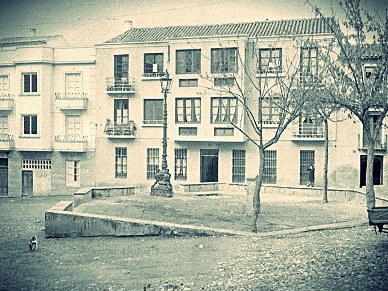 Plaza de San Agustn - Plaza de San Agustn. Foto antigua